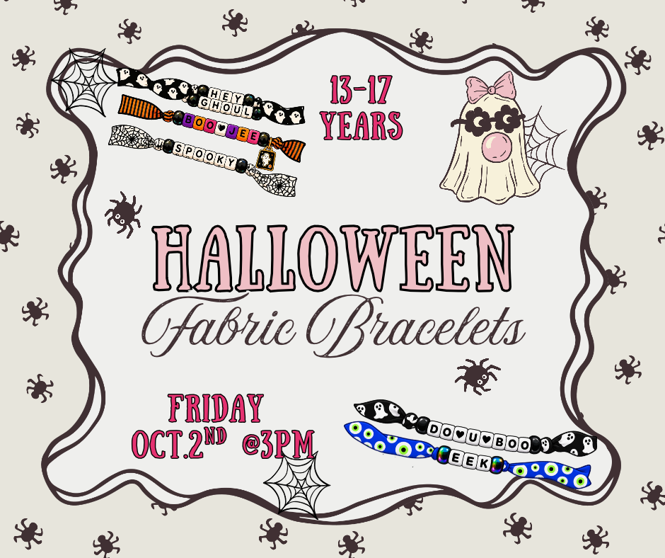 fabric bracelets oct 2